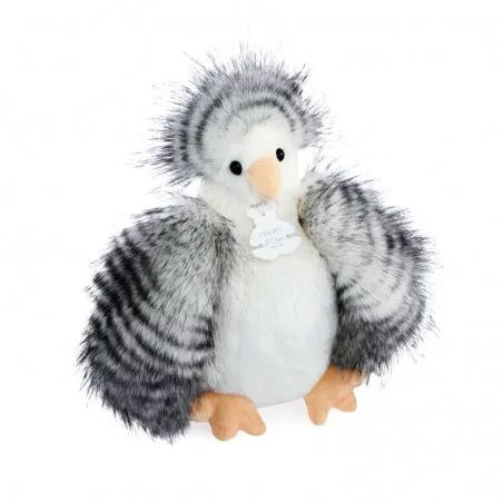 Peluche de Poule Mignon Poupée Poulet Blanc 55cm Animal en Peluche