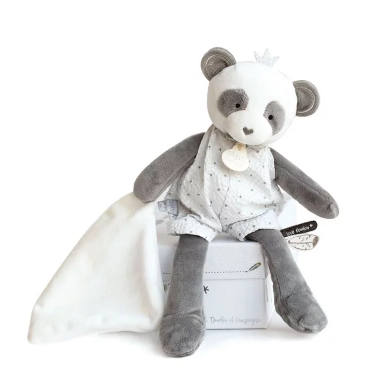 DouDou et compagnie Coffret cadeau Panda 20cm