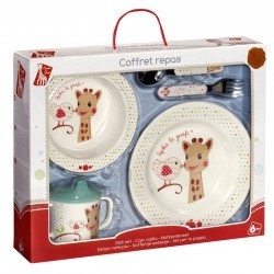 Coffret Repas Bebe Personnalise Sophie La Girafe